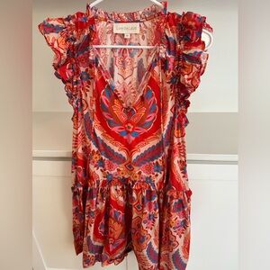 Love the Label - Red Floral Mini Dress